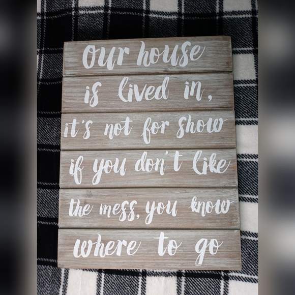 Our House Sign - Picture 3 of 4